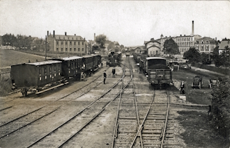 Aš - nádraží město
