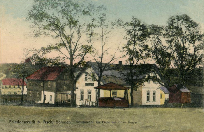 Gasthaus Zur Eieche, cca. 30. léta 20. století