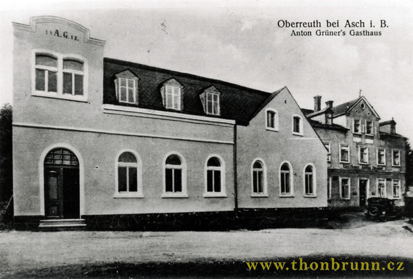 Taneční sál hostince Zum Deutschen Haus - Oberreuth