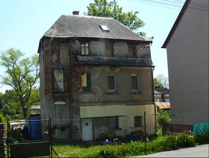 Zustand des einstigen Gasthauses Müller 2014