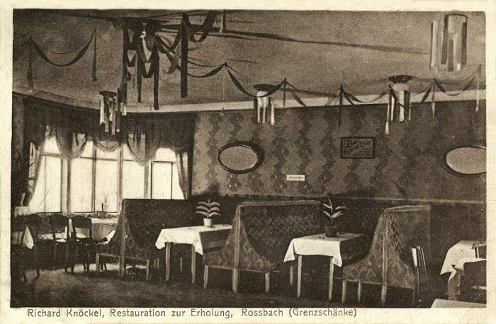 Tanzsaal des Gasthauses Zur Erholung
