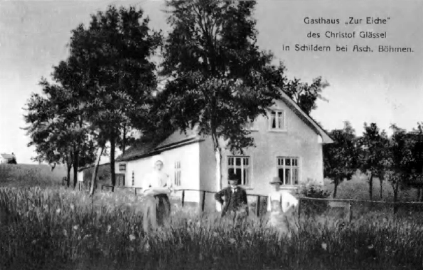 Gasthaus Zur Eiche, um 1932