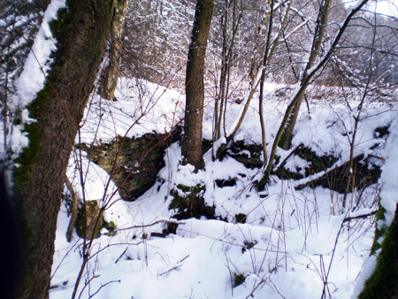 Überreste der Knochenmühle