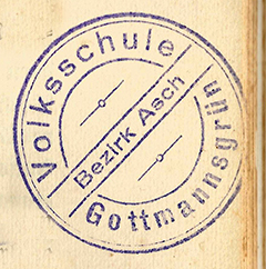 Gottmannsgrüner Schulstempel