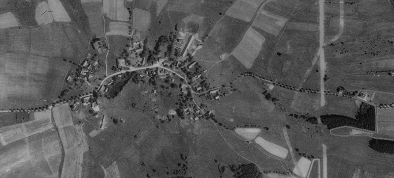 Letecké snímkování 1953