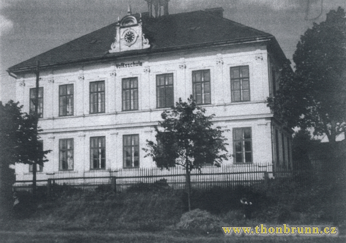 Vernéřovská škola kolem 1930