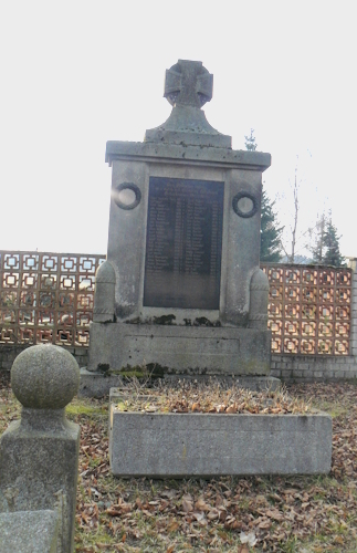 Vernéřovský válečný pomník v roce 2014