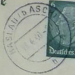 Stempel Haslau 1939