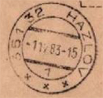 Stempel Haslau 1983