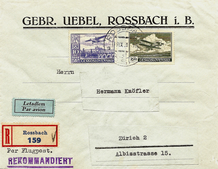 Brief von 1931