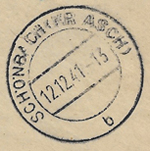 Schönbacher Stempel 1941